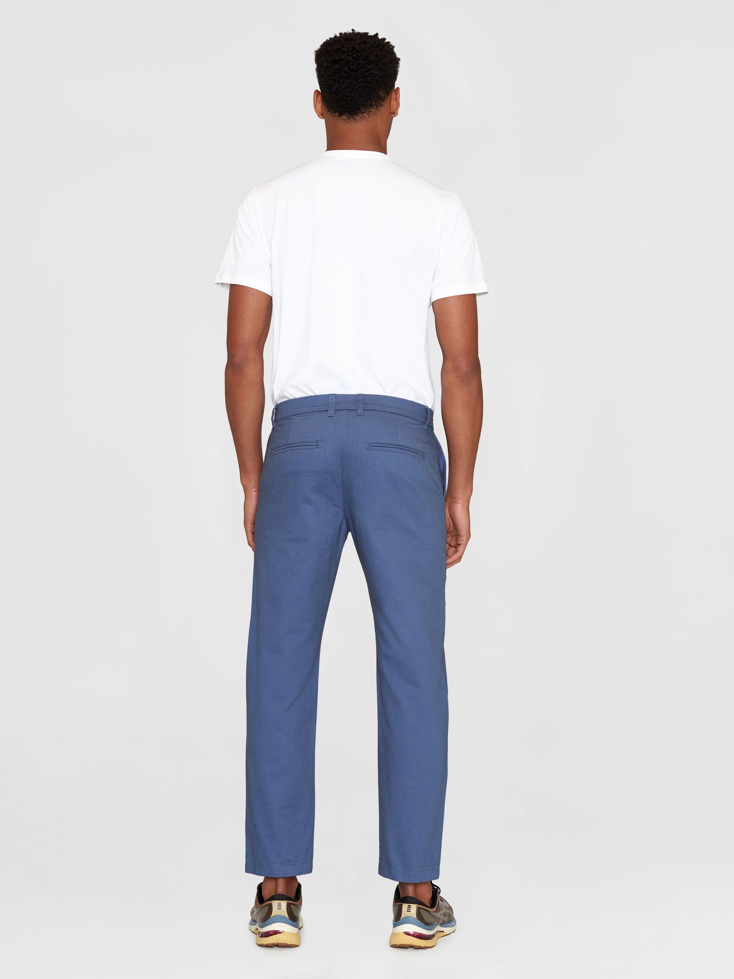 Chino CHUCK regular twill pants - Vintage Indigo - KnowledgeCotton