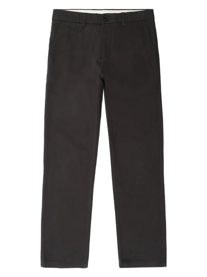 Chino CHUCK regular twill pants - Phantom - KnowledgeCotton