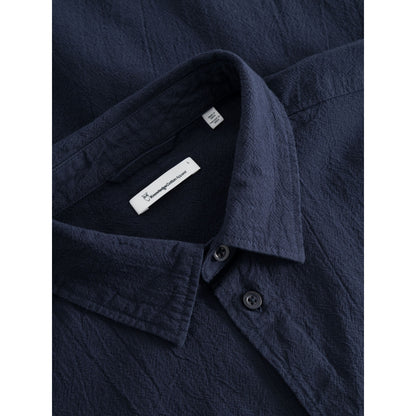 Hemd Loose Fit long sleeve shirt - Night Sky - KnowledgeCotton