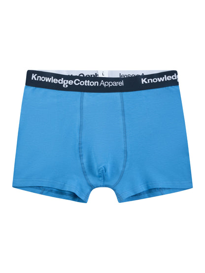 Boxershorts Organic Cotton Underwear - Azure Blue - KnowledgeCotton