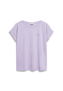 Shirt IDAARA - lavender light- ARMEDANGELS