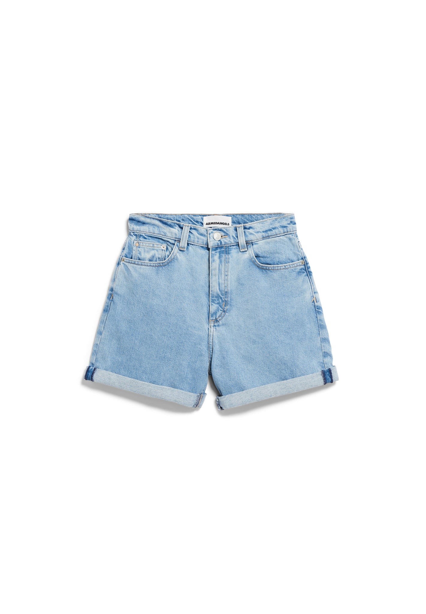 Jeans Shorts SHEAARI - fresh blue - ARMEDANGELS