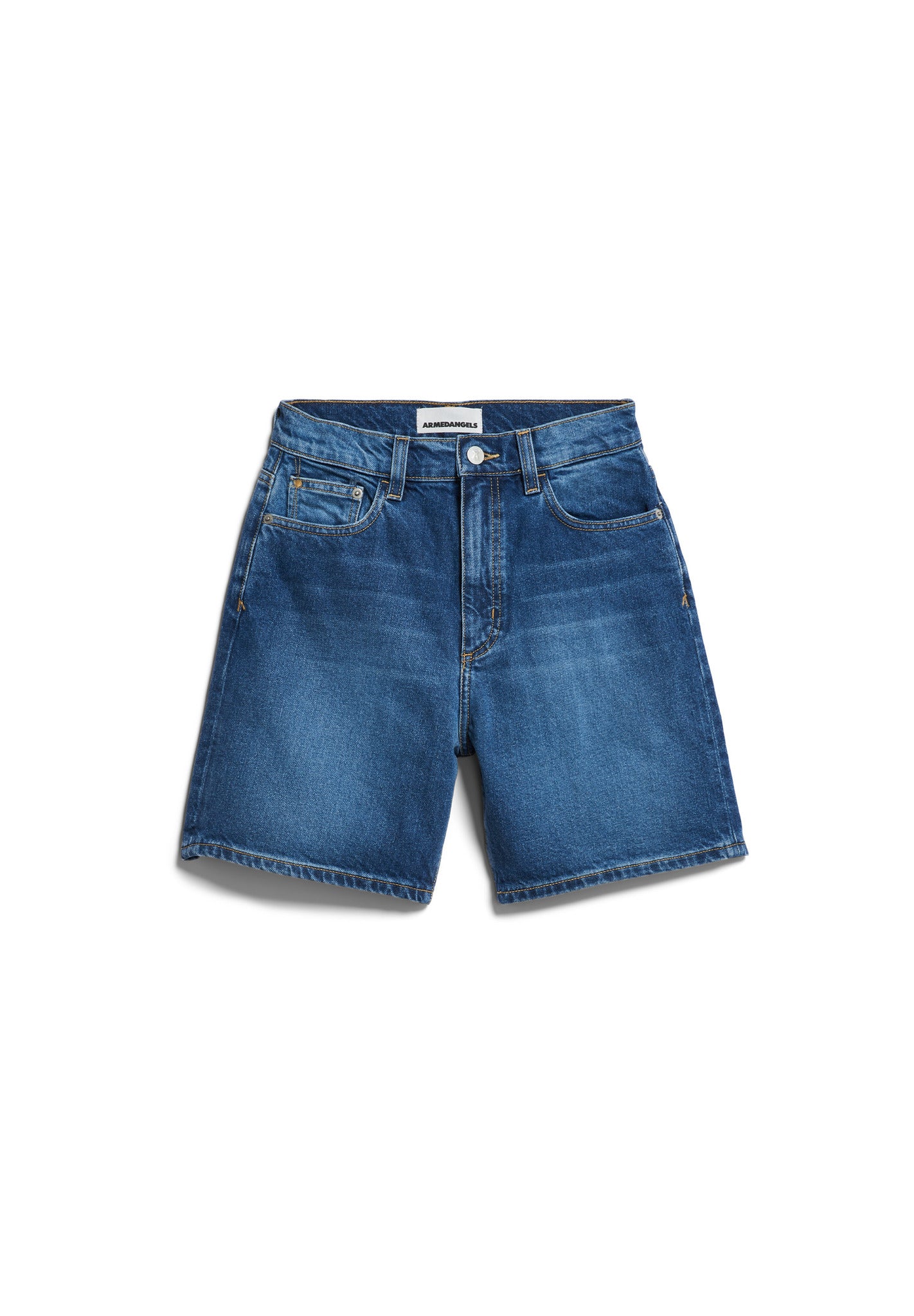 Jeans Shorts SHEAARI - wavy blue - ARMEDANGELS