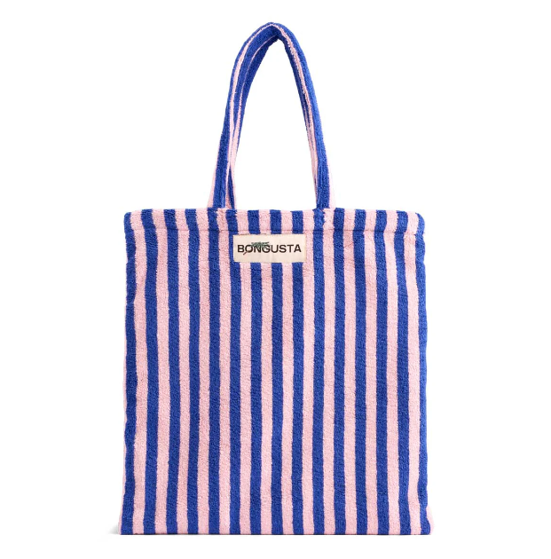 Naram Totebag - blue & rose