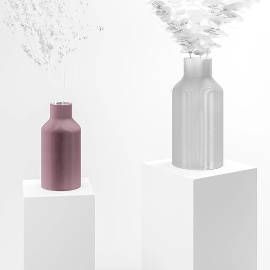 Vase aus dem 3D Drucker "Flasche" aschlila