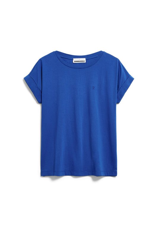 Shirt IDAARA - dynamo blue- ARMEDANGELS