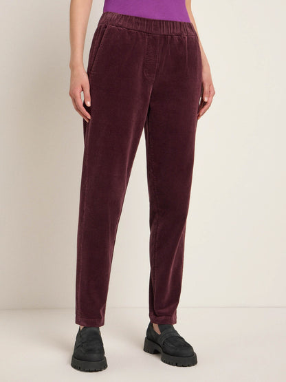 Damen Kordhose - brown bordeaux