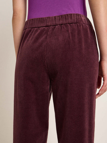 Damen Kordhose - brown bordeaux