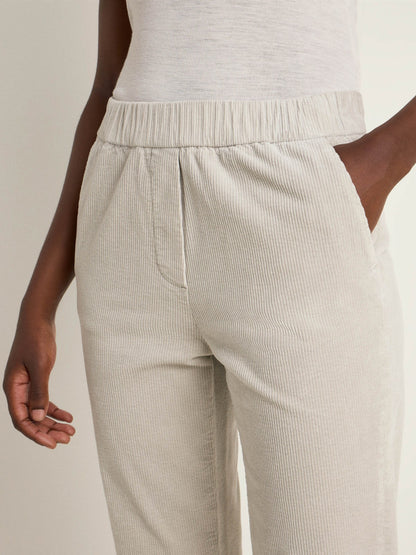 Damen Kordhose - light grey