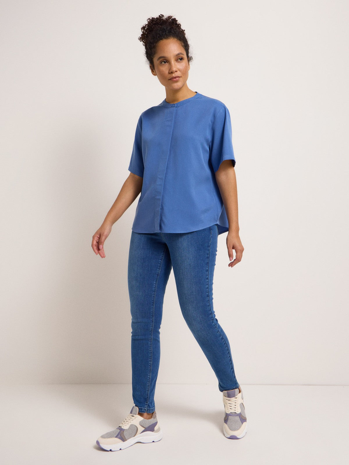 Blusenshirt - blue - Lanius