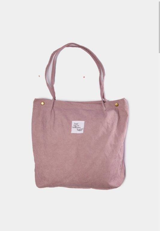 Olivia Cord-Tasche rosa