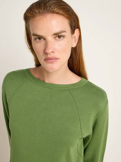 Pullover in Punto Milano - sage