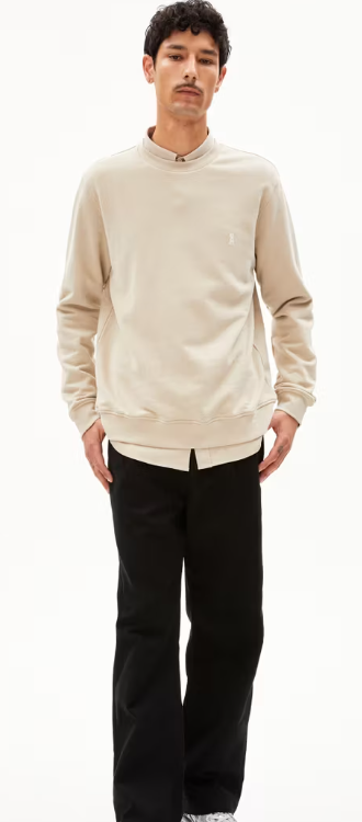 Sweatshirt BAARO - sand stone