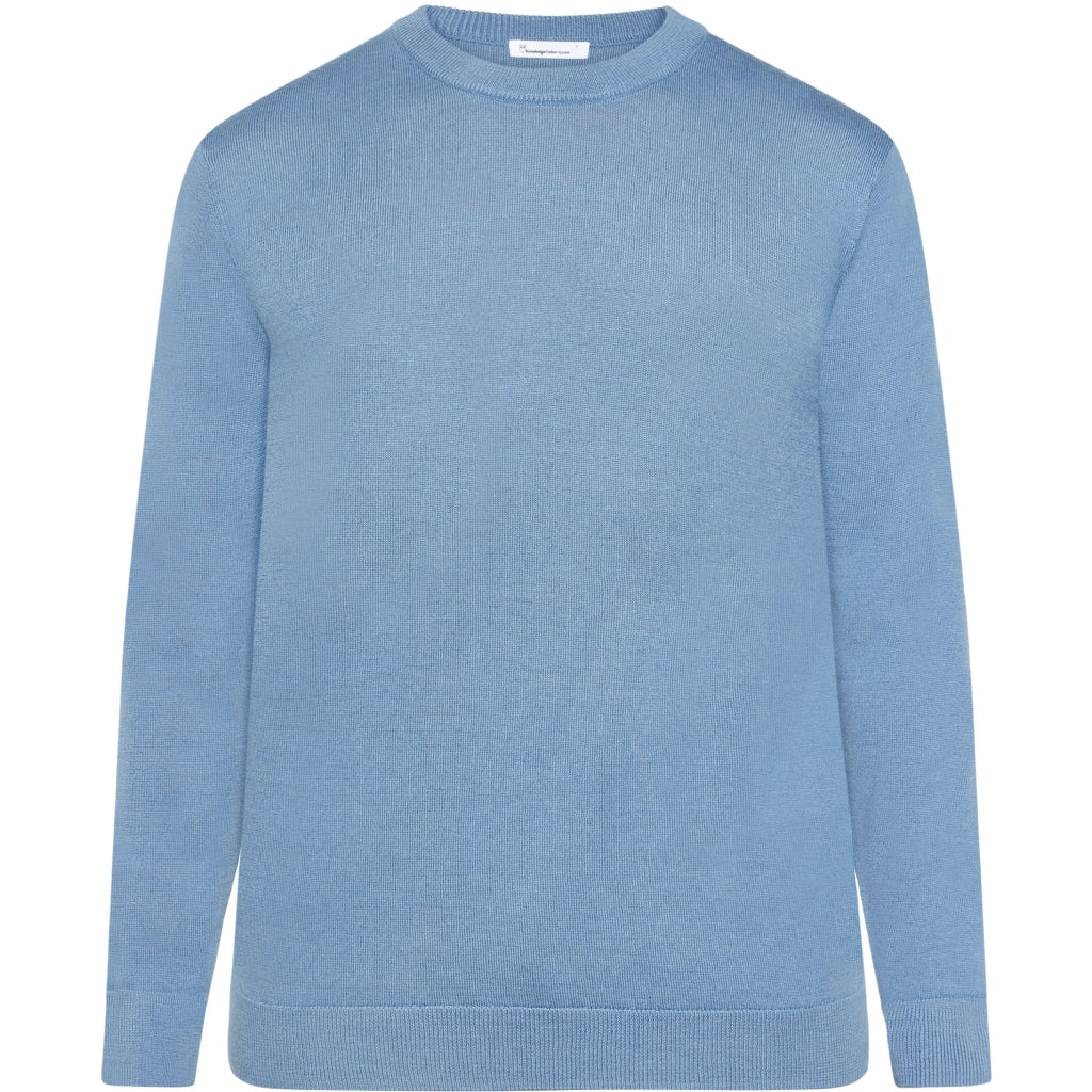 Merino Pullover KARL - moonlight blue - KnowledgeCotton Apparel