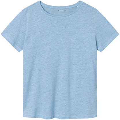 Leinen T-Shirt - Airy blue