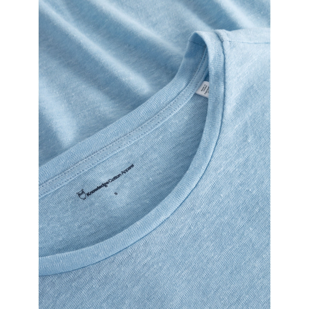 Leinen T-Shirt - Airy blue