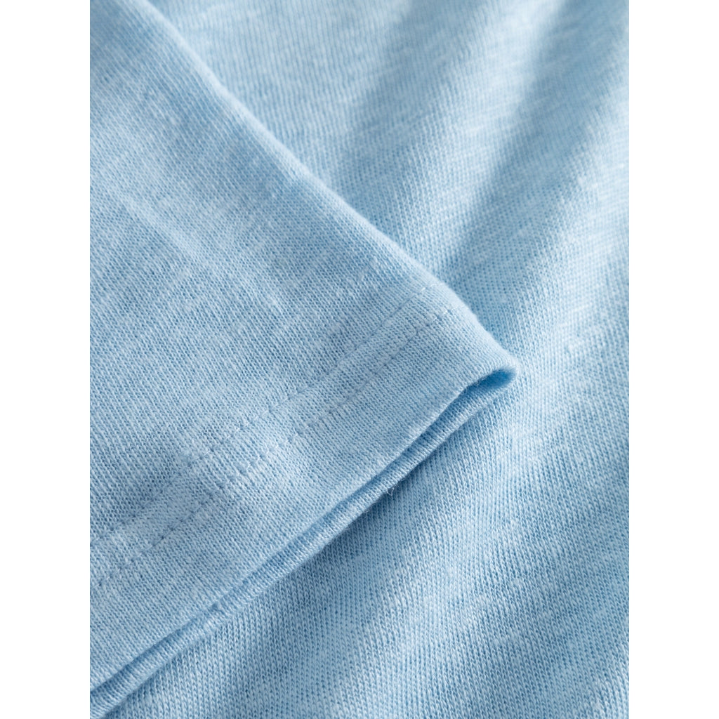 Leinen T-Shirt - Airy blue