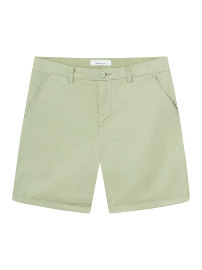 Shorts Regular Chino Poplin - Swamp - KnowledgeCotton Apparel