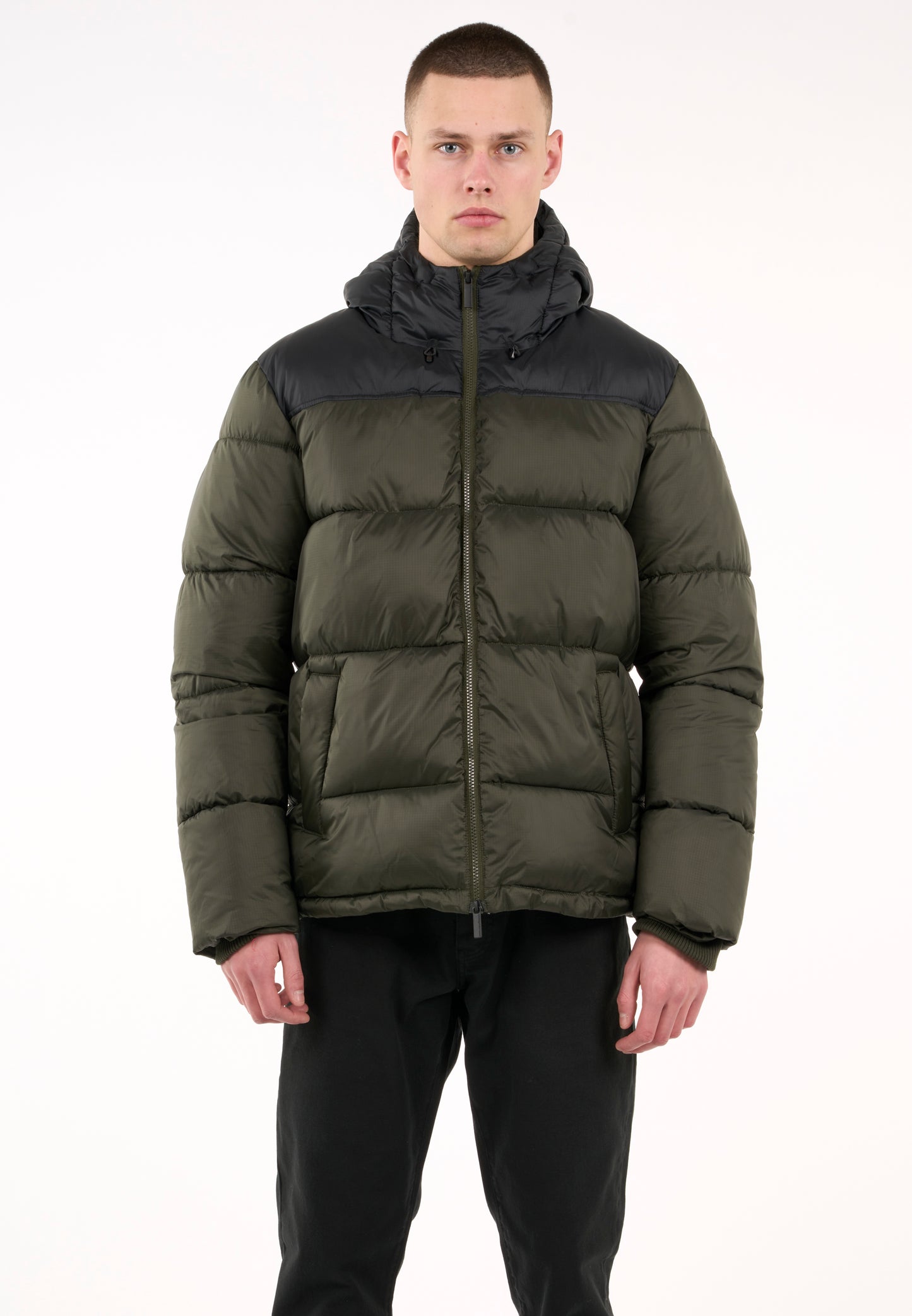 REPREVE ™ PUFFER COLOR BLOCKED JACKET THERMO ACTIVE™