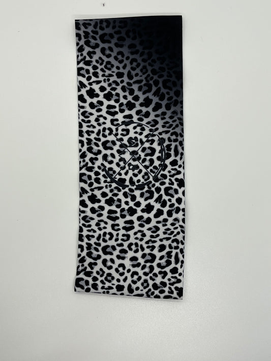 Funktionsstirnband - Grey Leopard