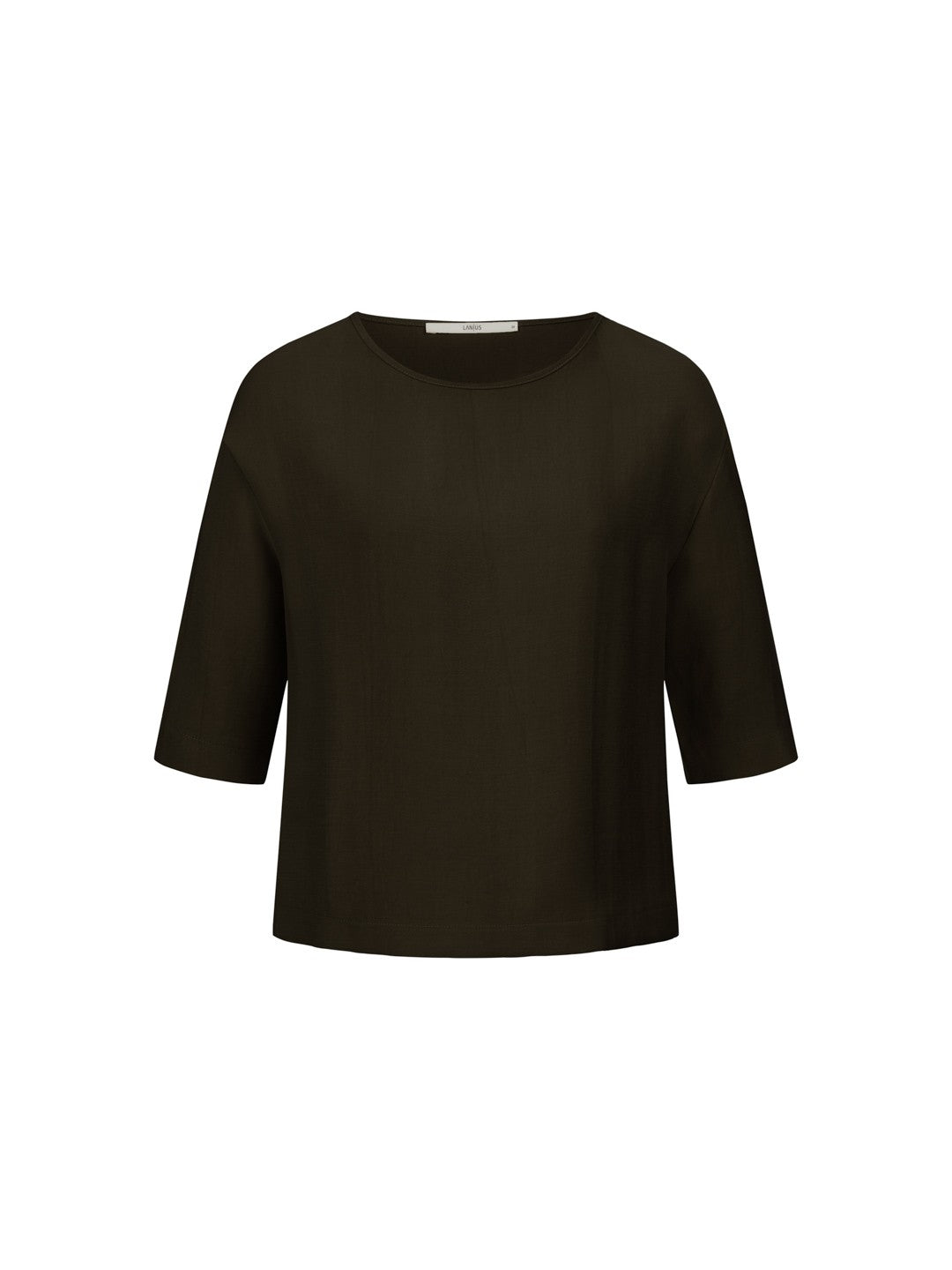 Shirt aus Tencel - black - Lanius