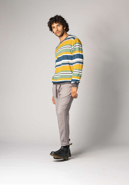 Pullover Stripes GOTS & Fair von ThokkThokk