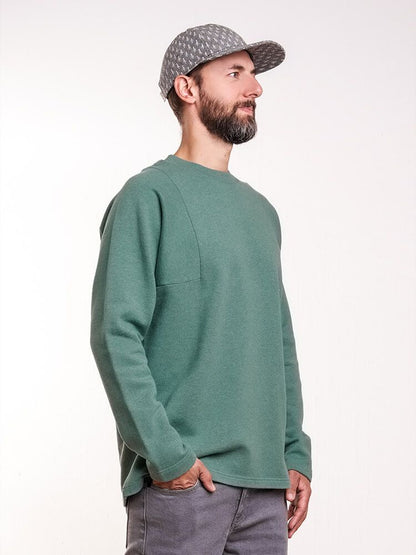 Dolman-Sweater Grün